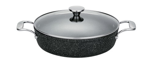 ELO Granit Professionell - Serving pan with glass lid