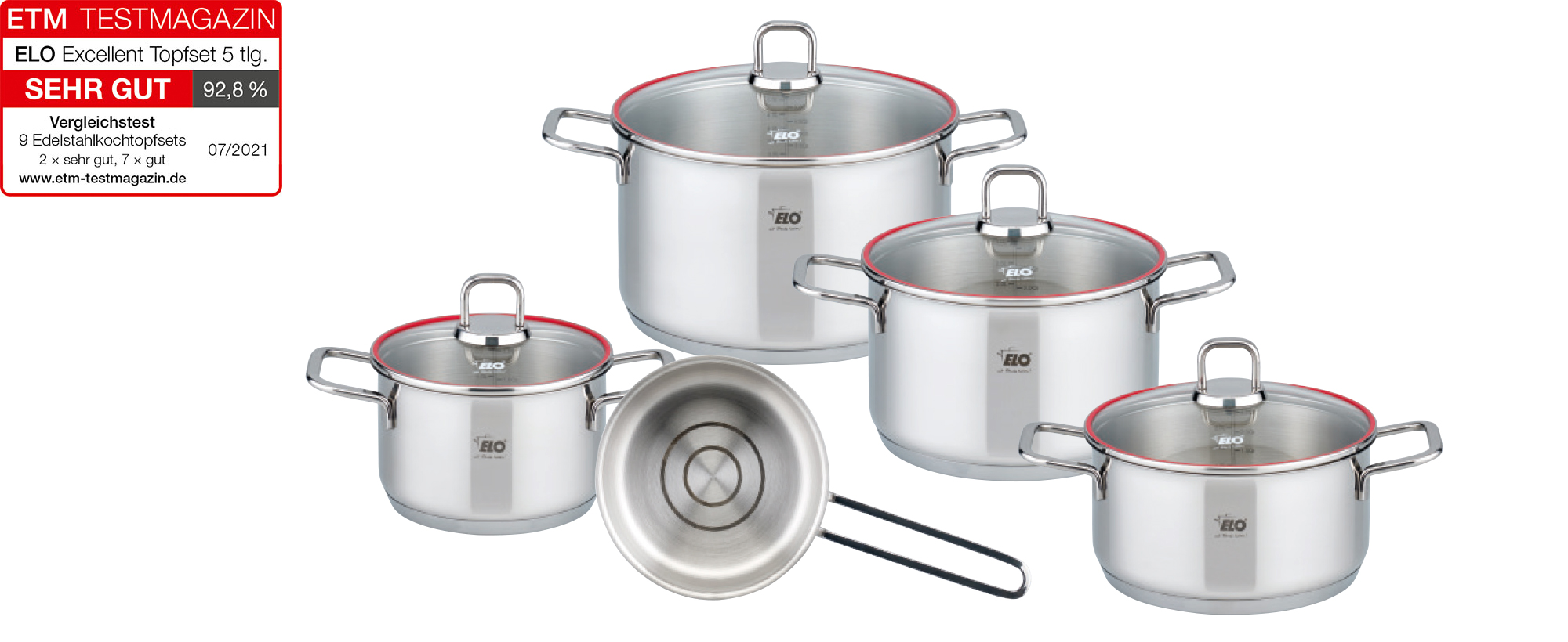 ELO Excellent - Potset 5 pieces