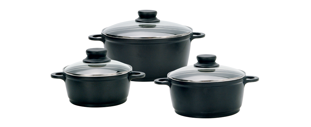 Black Cast – Potset 4 pieces